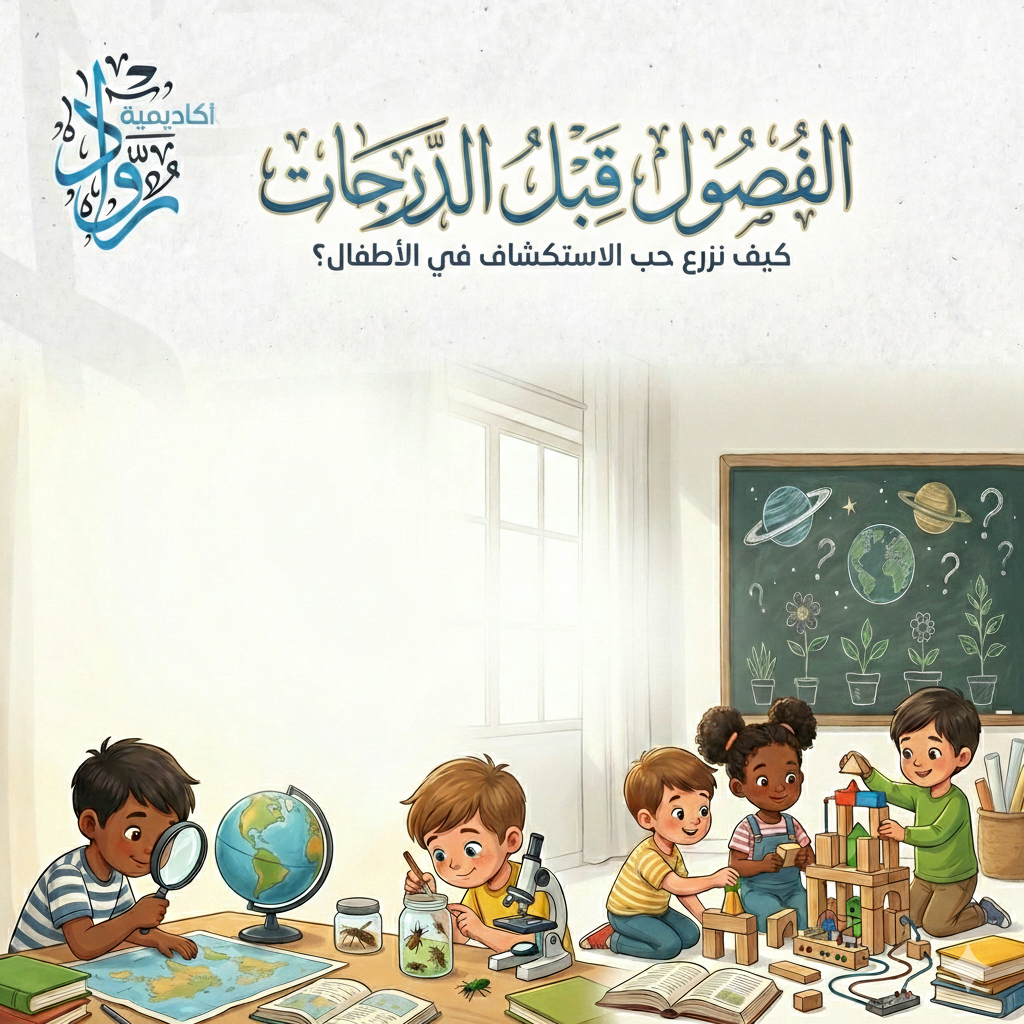 الفضول قبل الدرجات: كيف نزرع حب الاستكشاف في الأطفال؟