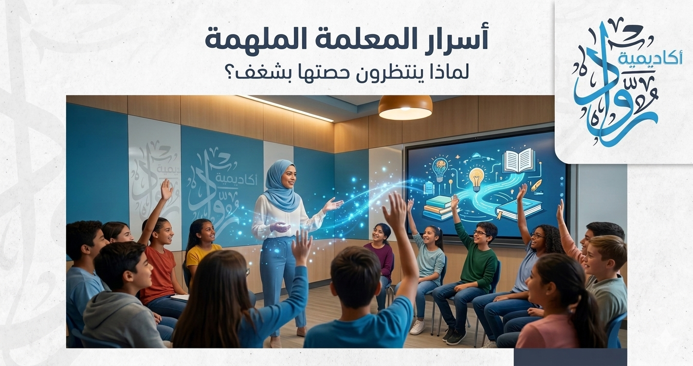 أسرار المعلمة التي تجعل الطلاب ينتظرون حصتها بشغف