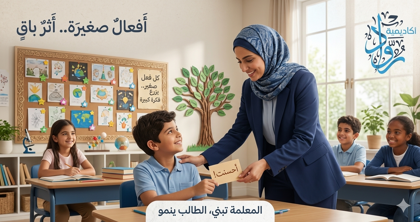 أشياء صغيرة تفعلها المعلمة لكنها تترك أثرًا كبيرًا في الطلاب