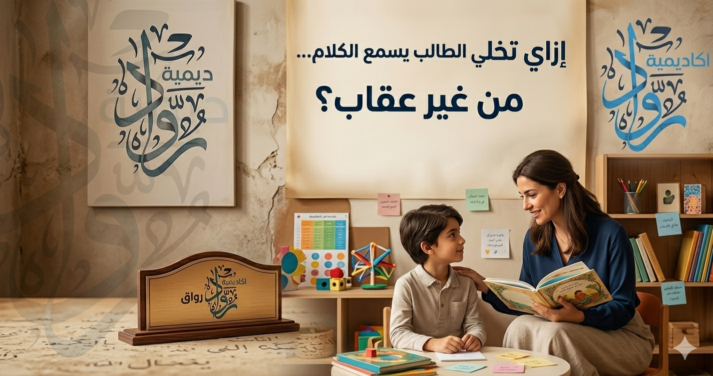 إزاي تخلي الطالب يسمع الكلام من غير عقاب؟