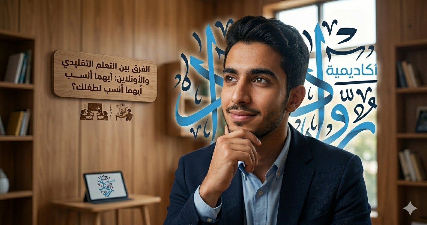 الفرق بين التعلم التقليدي والأونلاين: أيهما أنسب لطفلك؟